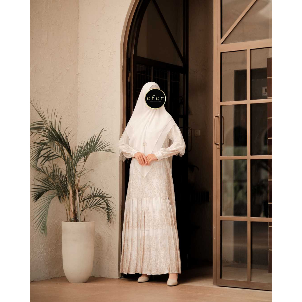 AZALFA Gamis Dress Set by Efer Premium Syari