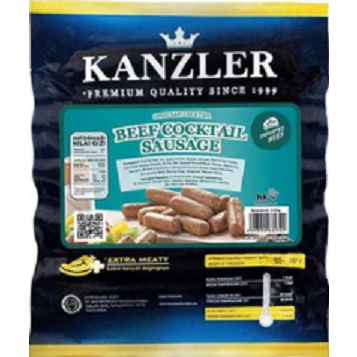 

Kanzler Beef Sosis Cocktail 500gr