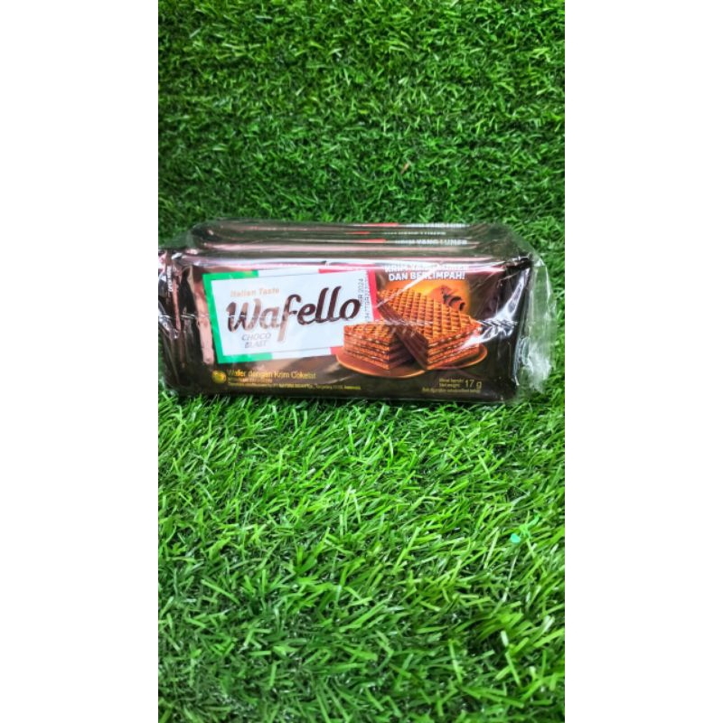 

WAFELLO WAFER COKLAT DAN KELAPA IJO 10PCS