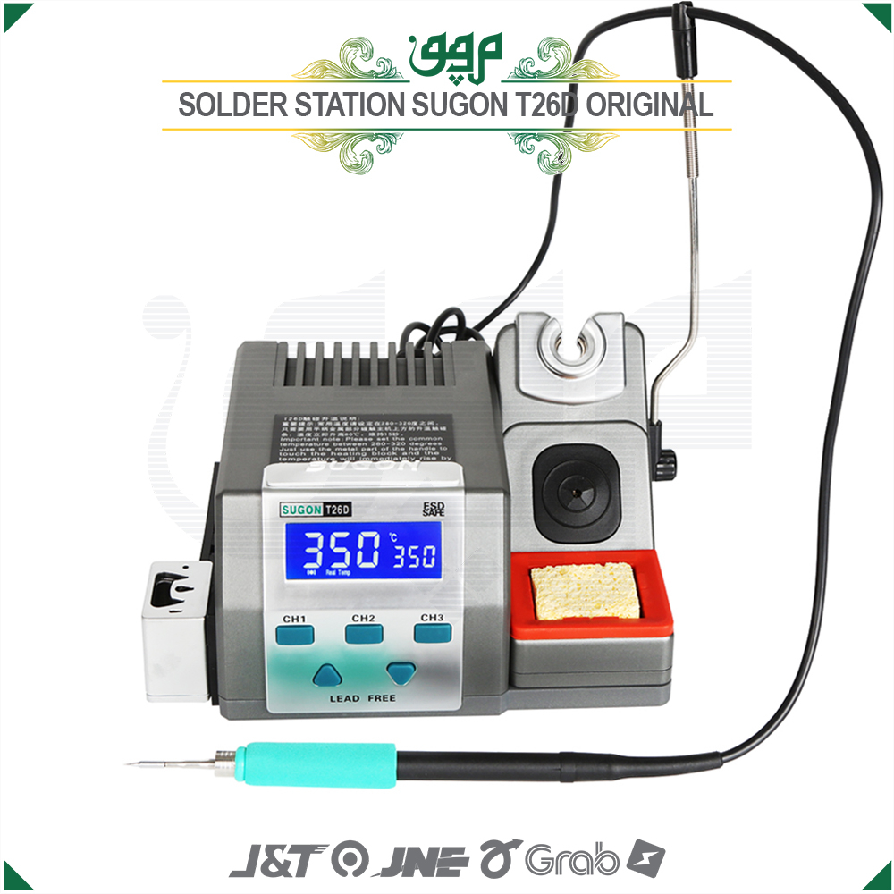 Solder Station Sugon T26D Original / SOLDER STATION SUGON T26D ORIGINAL FREE 3 MATA SUGON C210