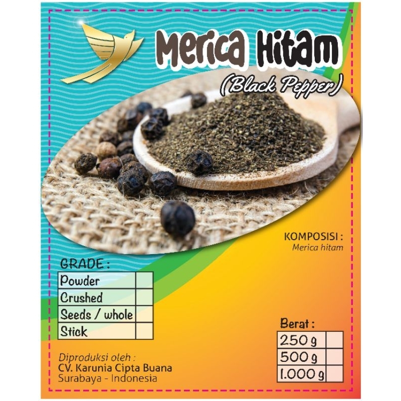 

MERICA HITAM / LADA HITAM / MARICA PREMIUM QUALITY / MERICA BUBUK / LADA BUBUK HITAM