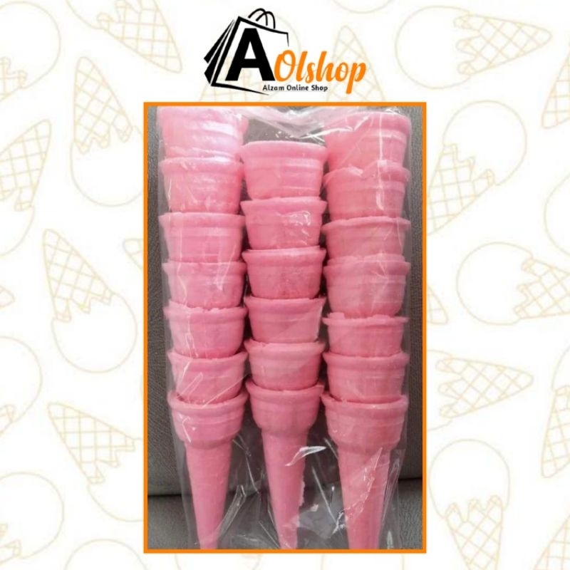 

Bakaranandia - Cone Ice Cream 4Cm Isi 400 Pcs - Cone Kue & Es Krim Shopee