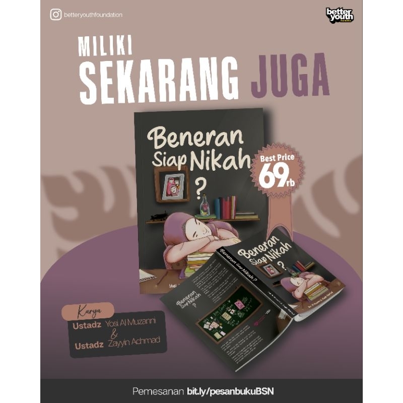 Buku Beneran Siap Nikah? by Ustadz Yosi & Ustadz Zayyin