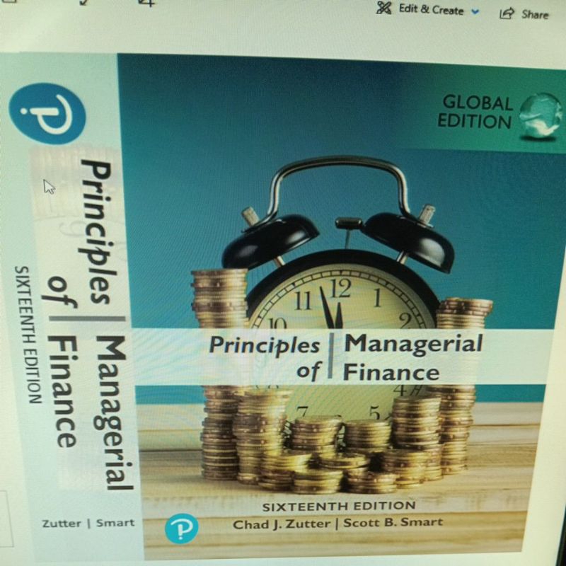 

principles of managerial finance sixteenth edition chad j zutter