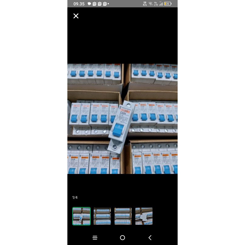 MCB Merlin Gerin 1Phase -2A