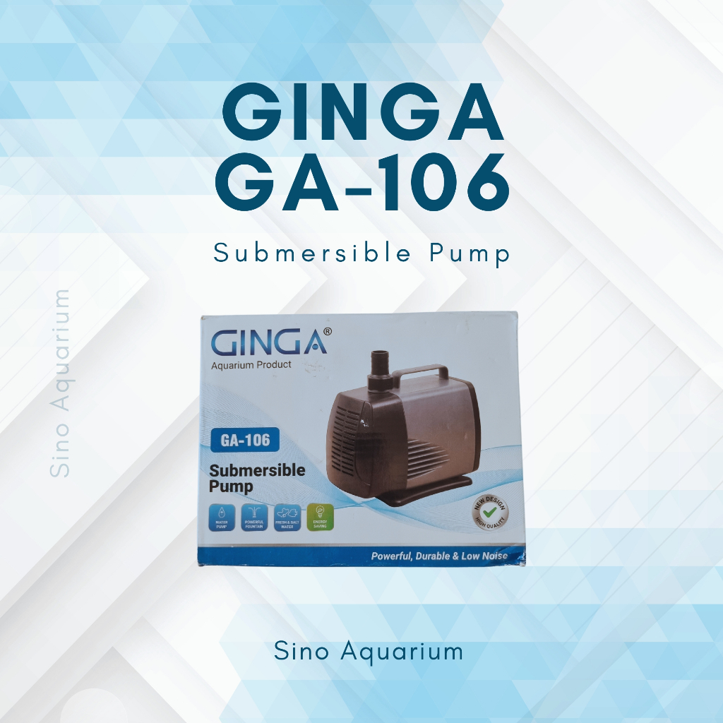 Pompa Ginga GA 106 pompa kolam dan aquarium low watt