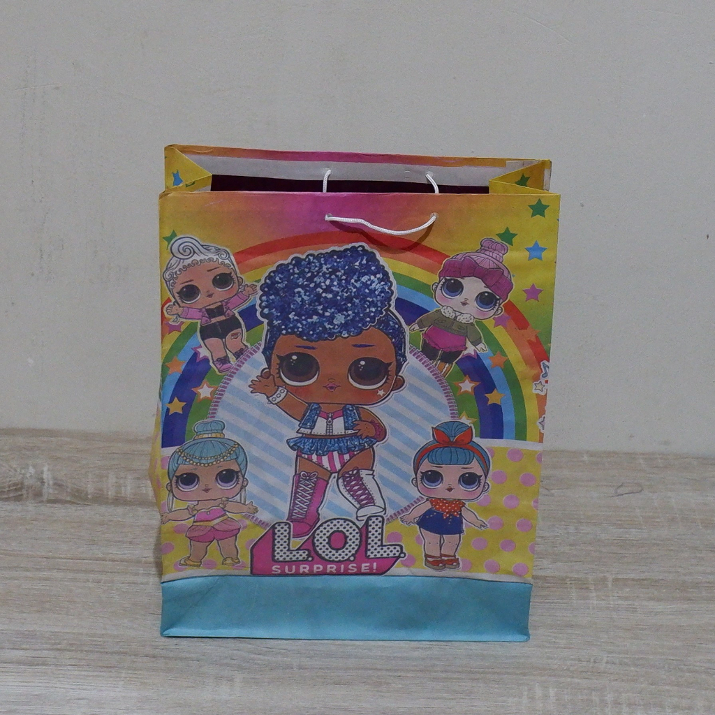 

Tas Ulang Tahun Anak Per Pcs/ Paperbag Ultah Goodiebag Anak