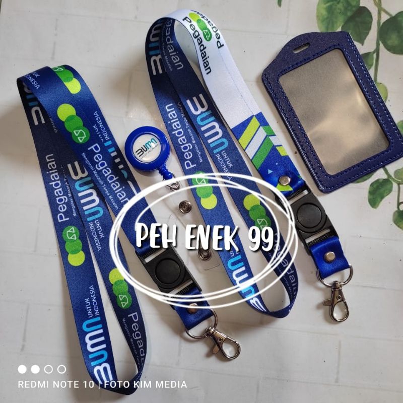 

TALI ID CARD PEGADAIAN / LANYARD PEGADAIAN