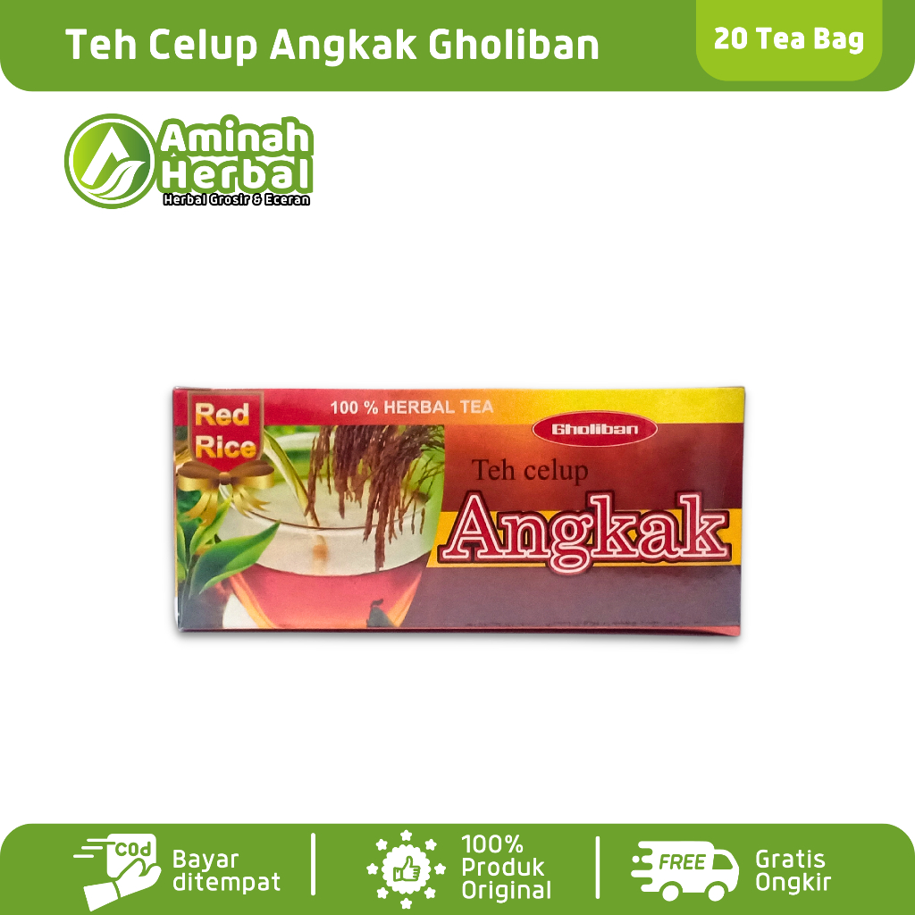 

Teh Celup Angkak Gholiban