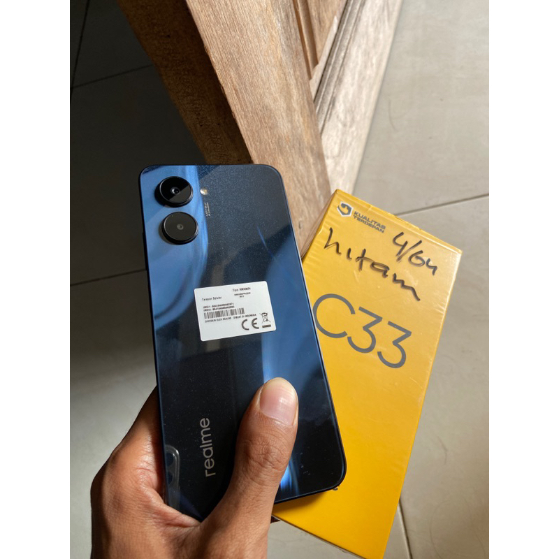 Realme C33 4/64gb Fullset Mulus Second