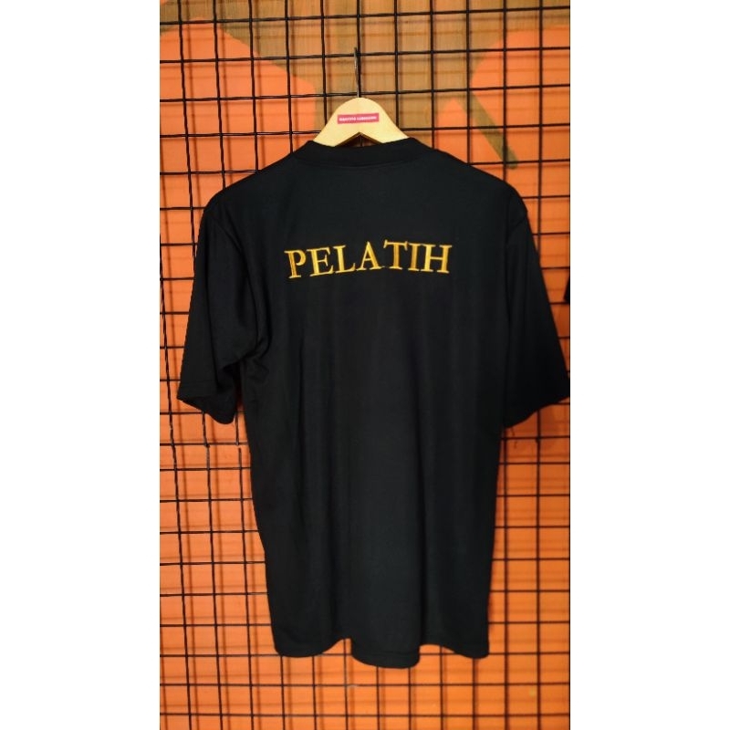 Kaos Pelatih IKSPI Kera Sakti hitam bordir