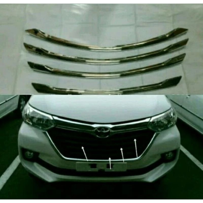 List grill radiator Avanza 2016-2018 crom