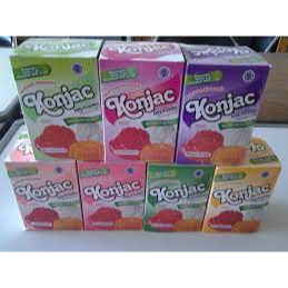 

KONJAC JELLY SERBUK SEMUA RASA SATU PAK ISI 12 PCS