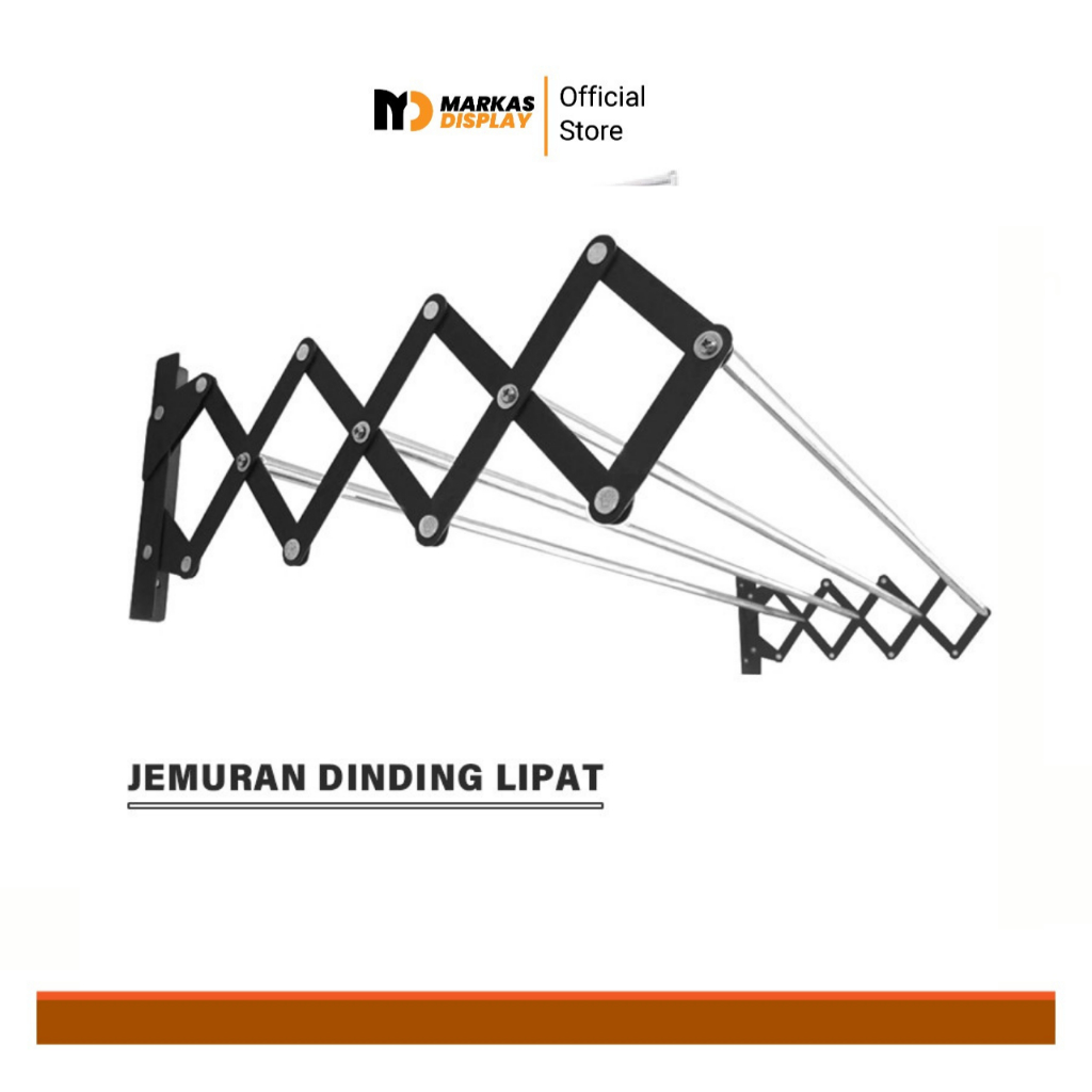 Jemuran Dinding Lipat Tempel Tembok