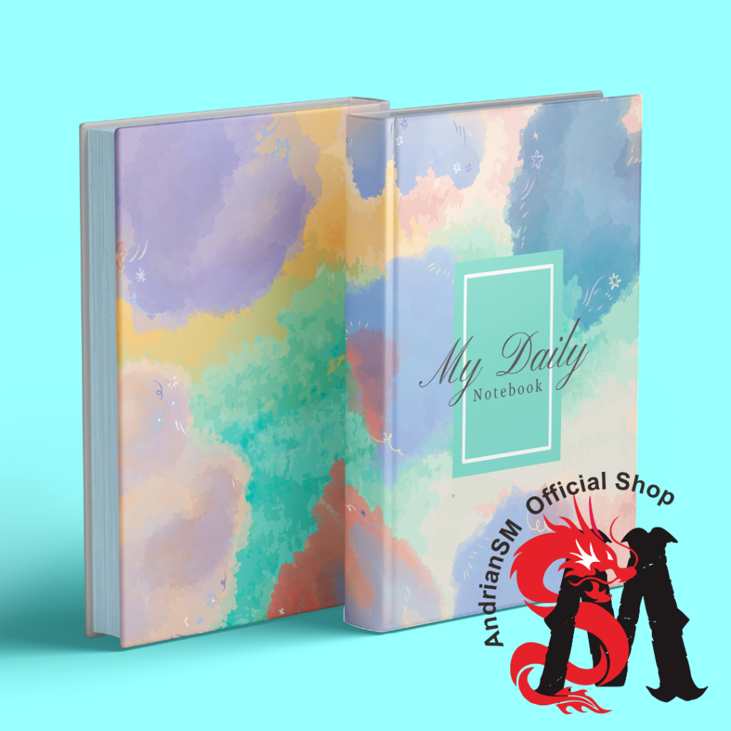 

Buku Catatan / Notebook / Hardcover A5 / Buku Tulis / Polos / Bergaris /80GSM