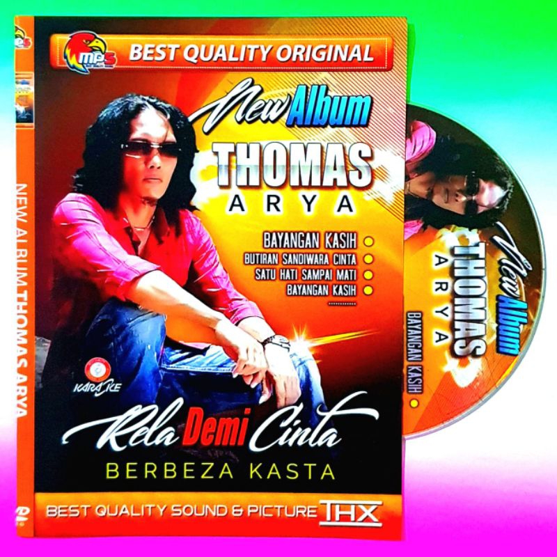 Kaset Musik Video Karaoke Thomas Arya New album Slow Rock