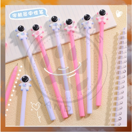 

HC Pulpen Pena Bentuk Karakter Astronot Bolpen Karakter Astronaut Lucu Unik Pulpen Karakter Gel Imut Pulpen Gel Pena Murah Import