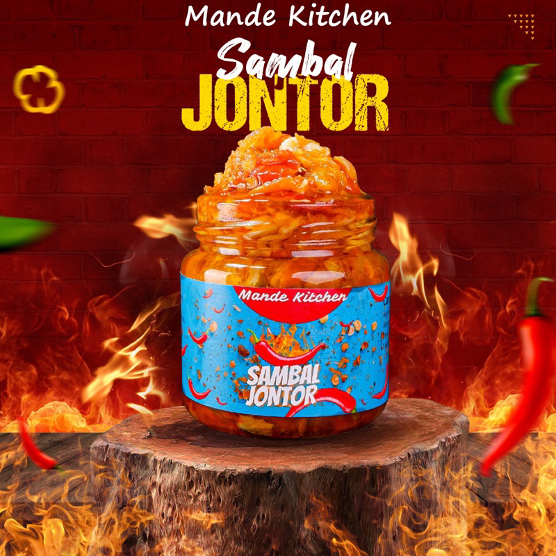 

Sambal Jontor Viral 200 Gram Temen Nasi Makanan Pedes Enak Terlaris By Mande Kitchen