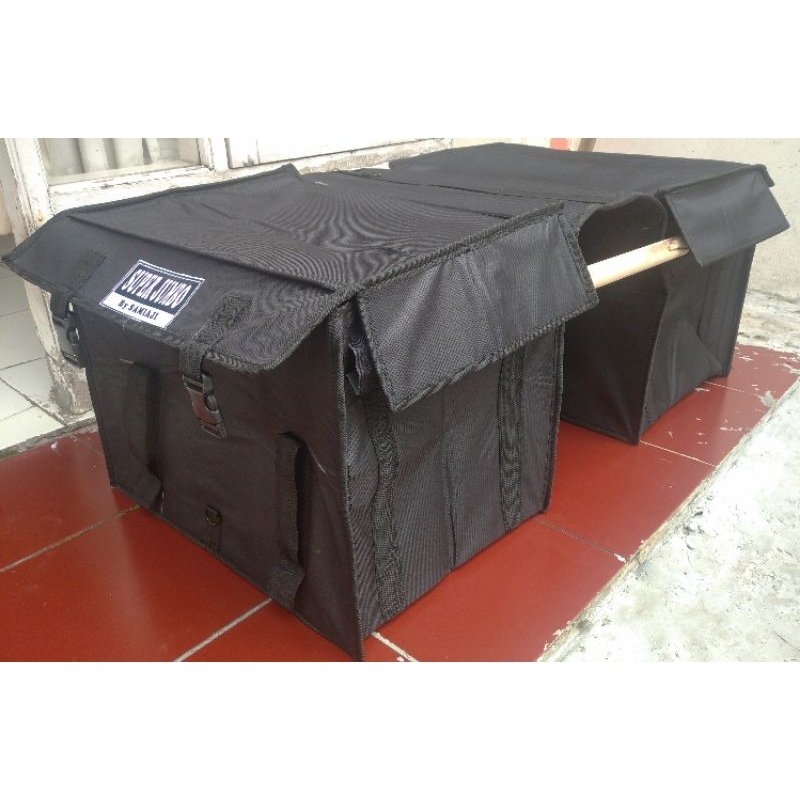 Tas Keranjang Motor Anti Air Ukuran Jumbo Merk Samiaji Tas Obrok Motor Box Motor Tas Kurir Tas Srand