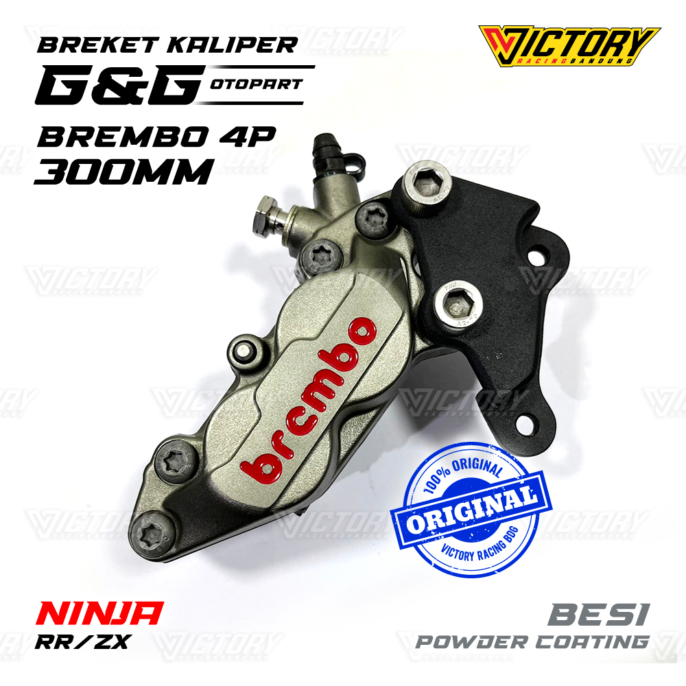 Braket Kaliper 4P Brembo Besi Ninja RR 300