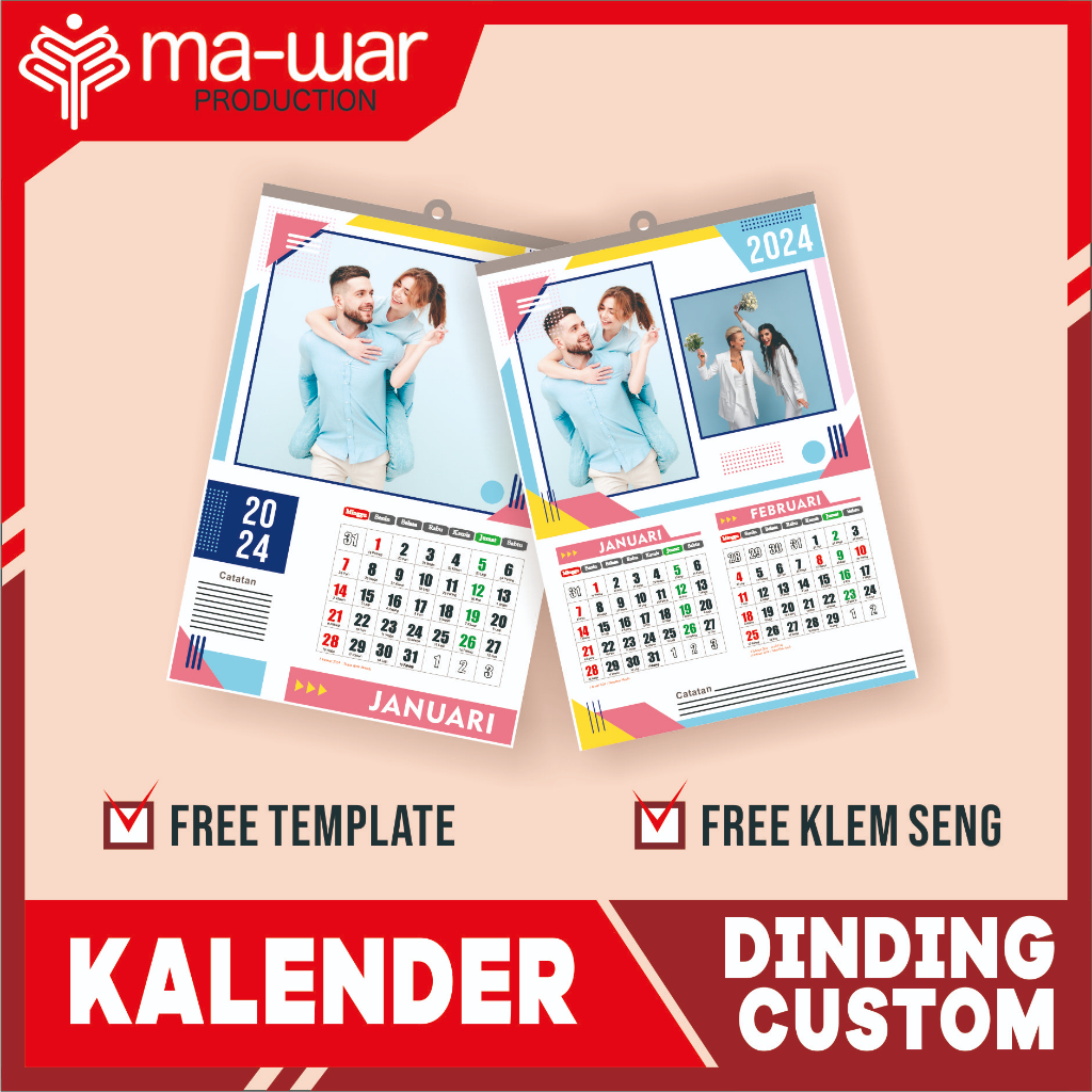 

Kalender Dinding 2025 | kalender Custom | Kalender Murah