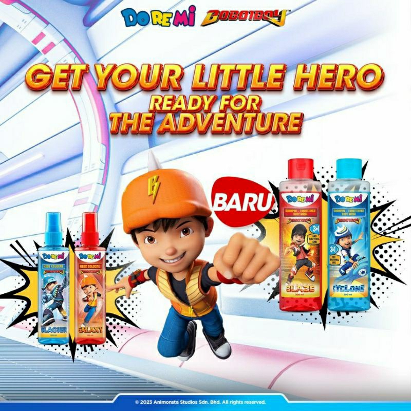 Doremi Boboiboy Cologne Kids 100ml