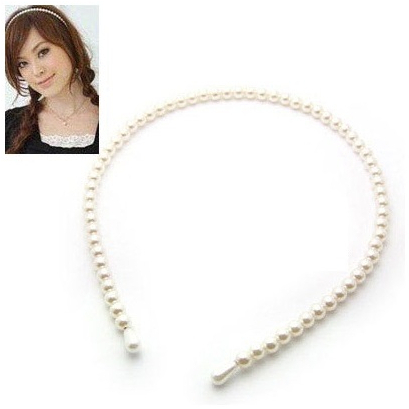 Bandana bando hijab mutiara termurah