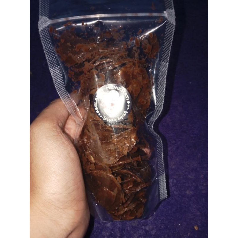 

keripik pisang coklat lumer