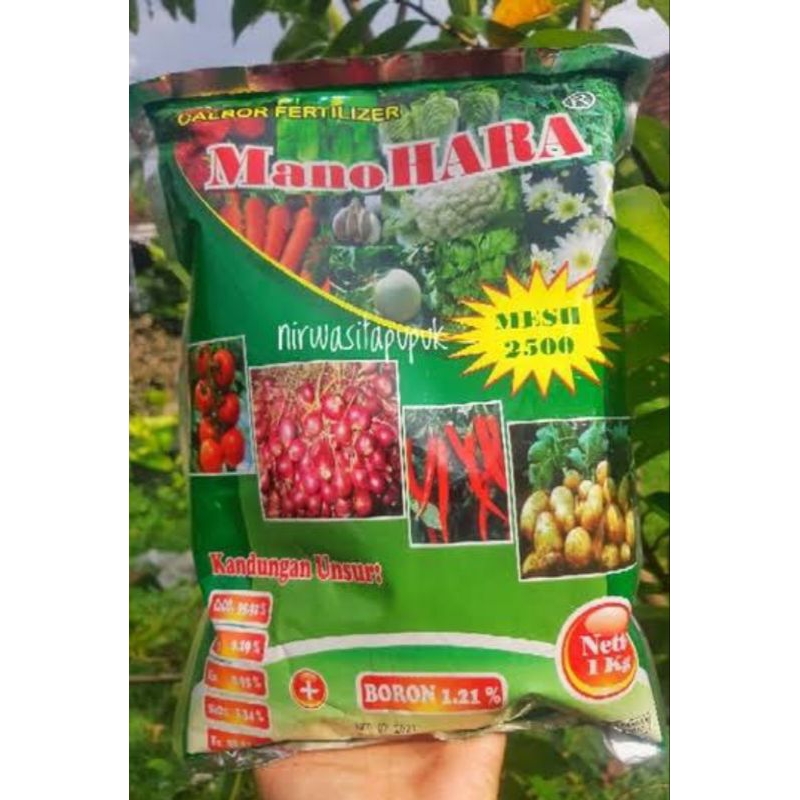 MANOHARA KALSIUM KEMASAN 1KG PUPUK MANOHARA
