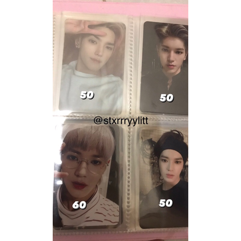 photocard taeyong suhum