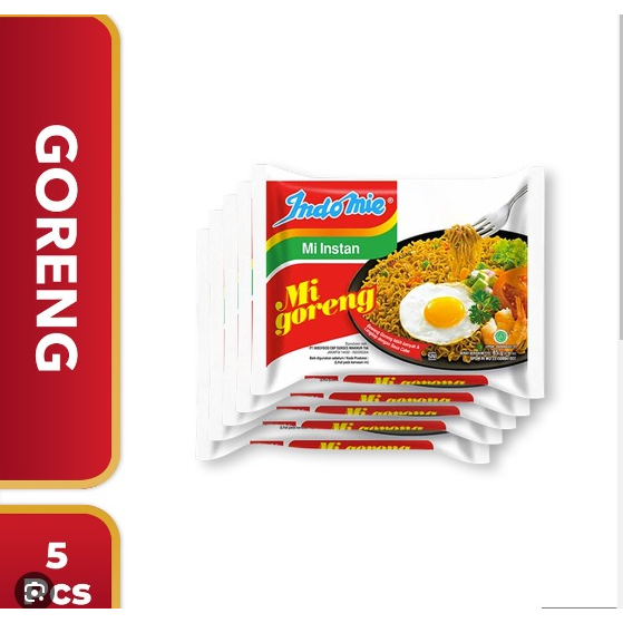 

Indomie Goreng isi 5pcs