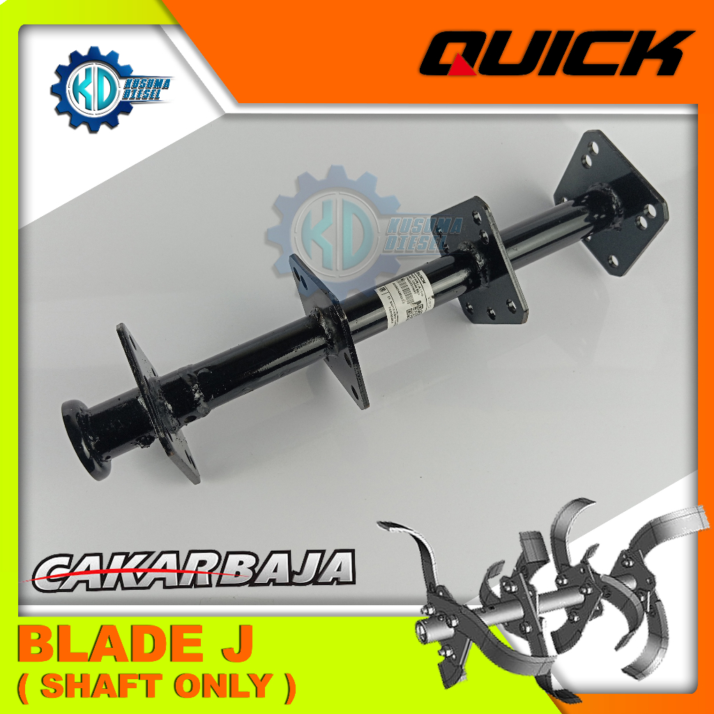 AS ROTARY MAIN BLADE J - CULTIVATOR QUICK CAKAR BAJA - KANAN SAJA - KIRI SAJA - SPAREPART - IMPLEMEN