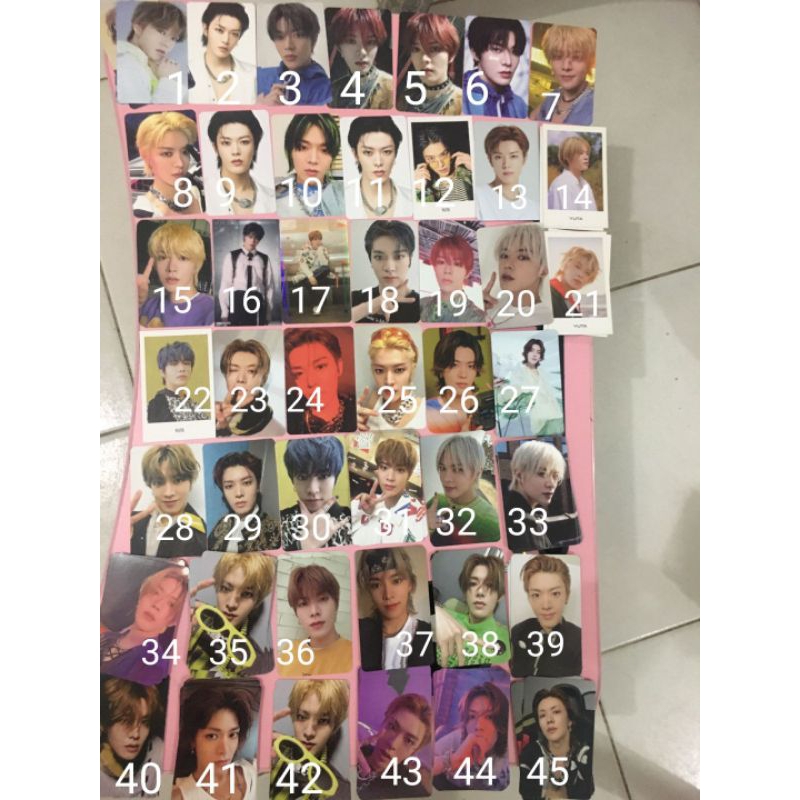 official photocard yuta nct 127 the link 6th anniversary universe eartquake sticker ar selca 2 baddi