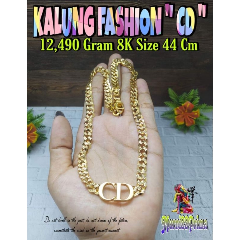KALUNG FASHION CD EMAS ASLI