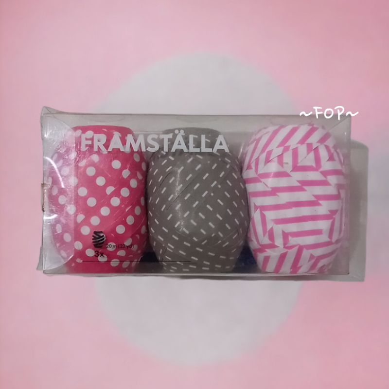 

PITA KADO IKEA FRAMSTALLA 20M ISI 3PCS