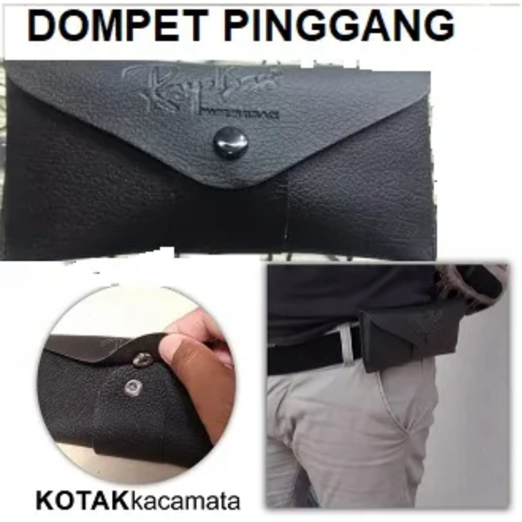 Dompet Pinggang tempat Kacamata pria