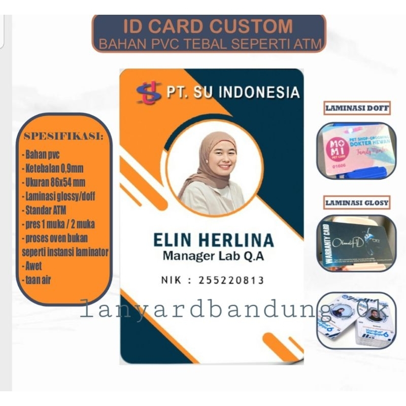 

TERMURAH!CETAK ID CARD CUSTOM PVC kartu anggota,kartu member,id card keanggotaan,kartu visitior