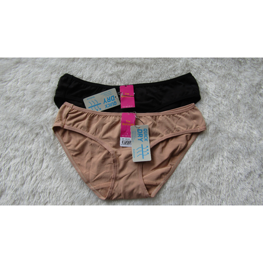 [QUICK DRY] CELANA DALAM WANITA THE BRAHOUSE 849 850 WOMEN PANTY SIZE M L - MODEL MINI DAN HIPSTER M