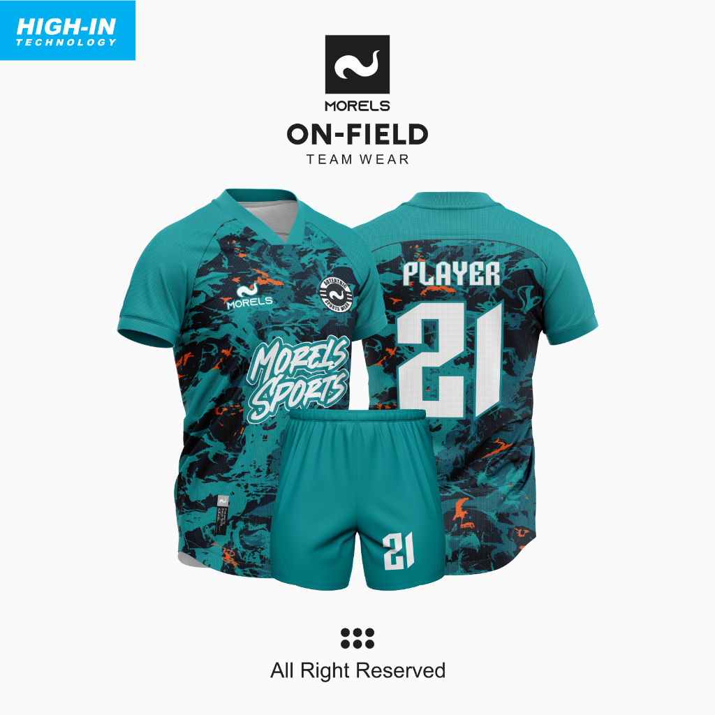 Jersey Futsal / Bola Custom Full Printing (SETELAN)