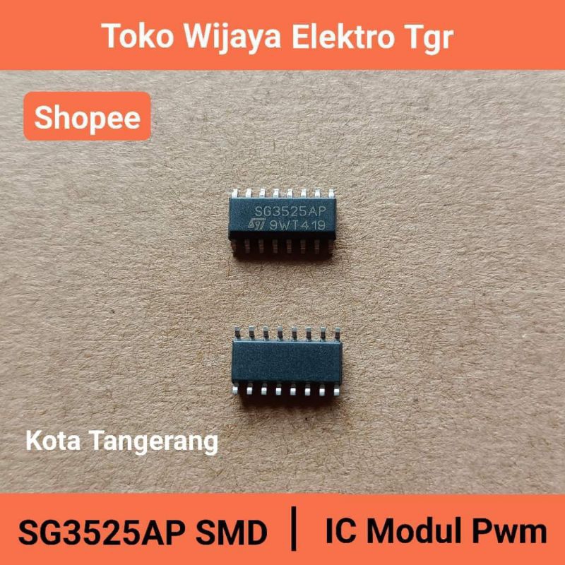 Mesin Las Sparepart | SG3525AP IC Smd 16 Pin Modul Pwm