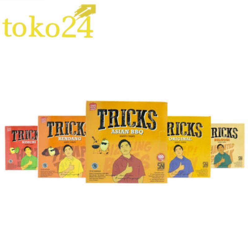 

Tricks Biskuit Kentang All Variant 10x18 gr