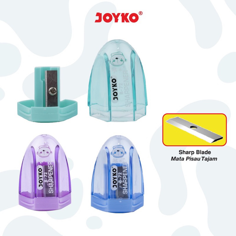 

Rautan Joyko B-72 ECER 1 Biji / Joyko Sharpener / Serutan Joyko Lucu