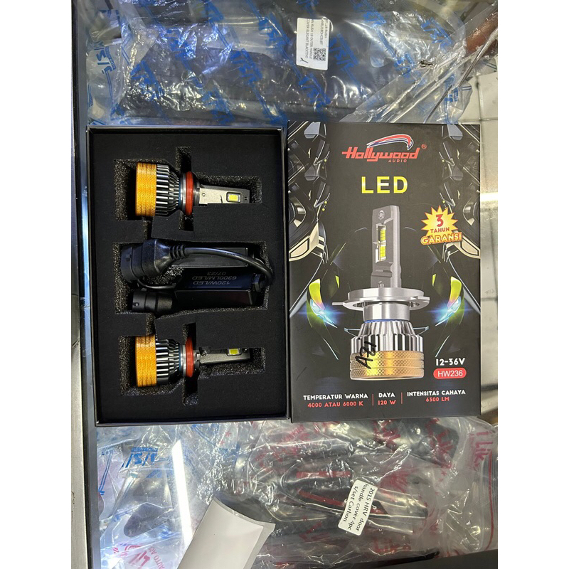 LED Canbus H11/H8 Led H4 Led H7 H1 HB3 HB4 Led Canbus 125watt Garansi