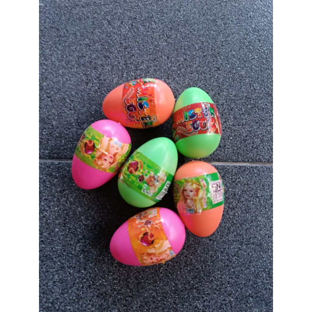 MAINAN TELOR TELORAN JARING KECIL PLASTIK ISI MAINAN 1 JARING ISI 20 PCS