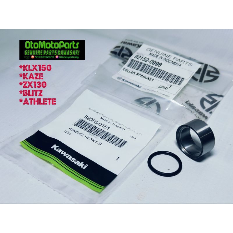 BOS GIR BOSH GEAR DEPAN PLUS O-RING KLX 150 ORIGINAL 92152-0998 / 92055-0151