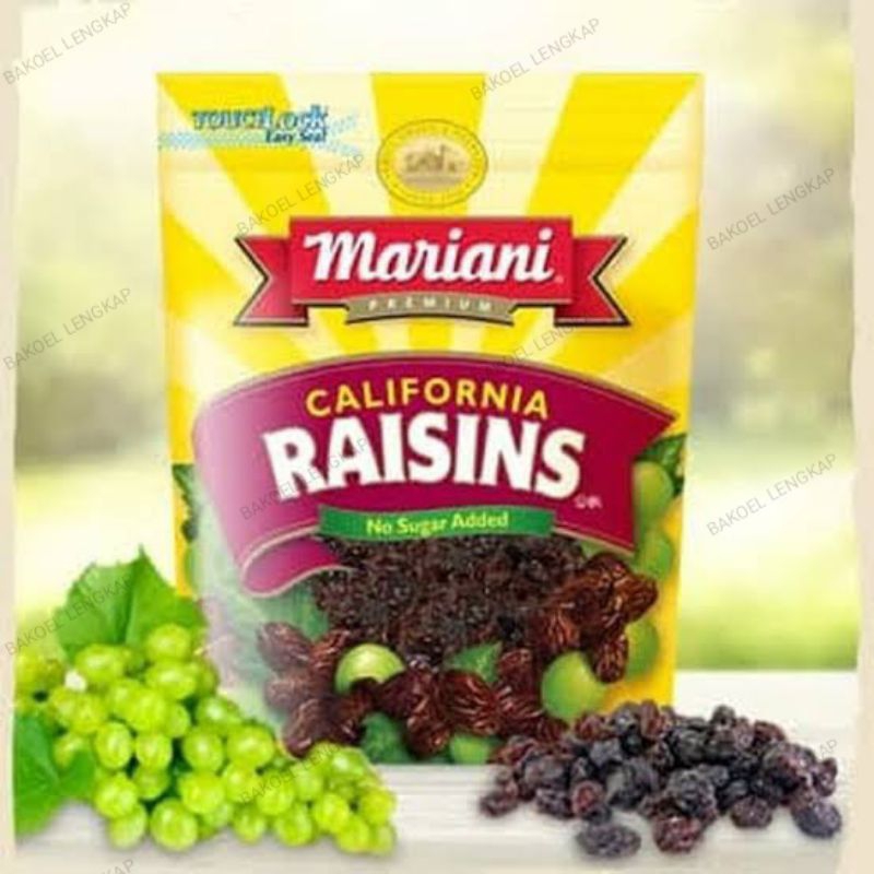 

Mariani RAISINS Kismis - Pouch 170 g ( Kismis Raisins )