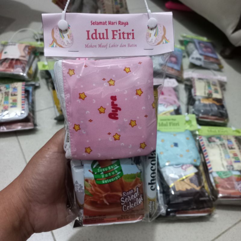 

[DINO] ISI 10PCS LABEL SNACK PLASTIK LEBARAN IDUL FITRI ANGPAO LEBARAN