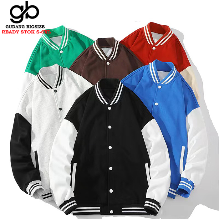 JAKET BOMBER VARSITY POLOS JAKET BOMBER VARSITY POLOS S-6XL