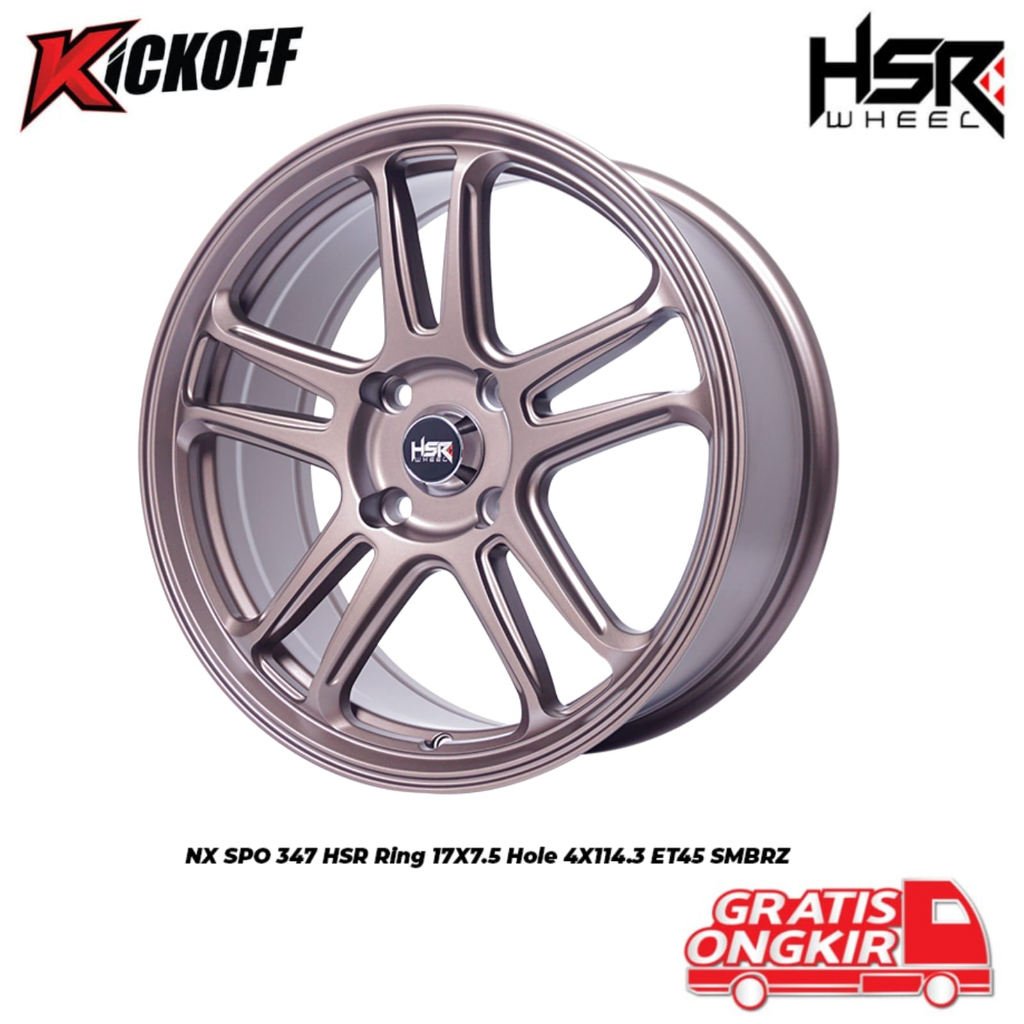 VELG RACING RING 17 NX SPO HSR BUAT KIJANG LGX EVALIA AVANZA XENIA CONFERO DLL