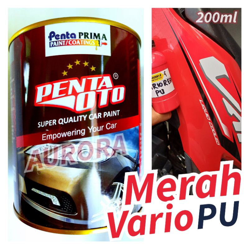 Cat Merah Vario Red PU Penta Oto